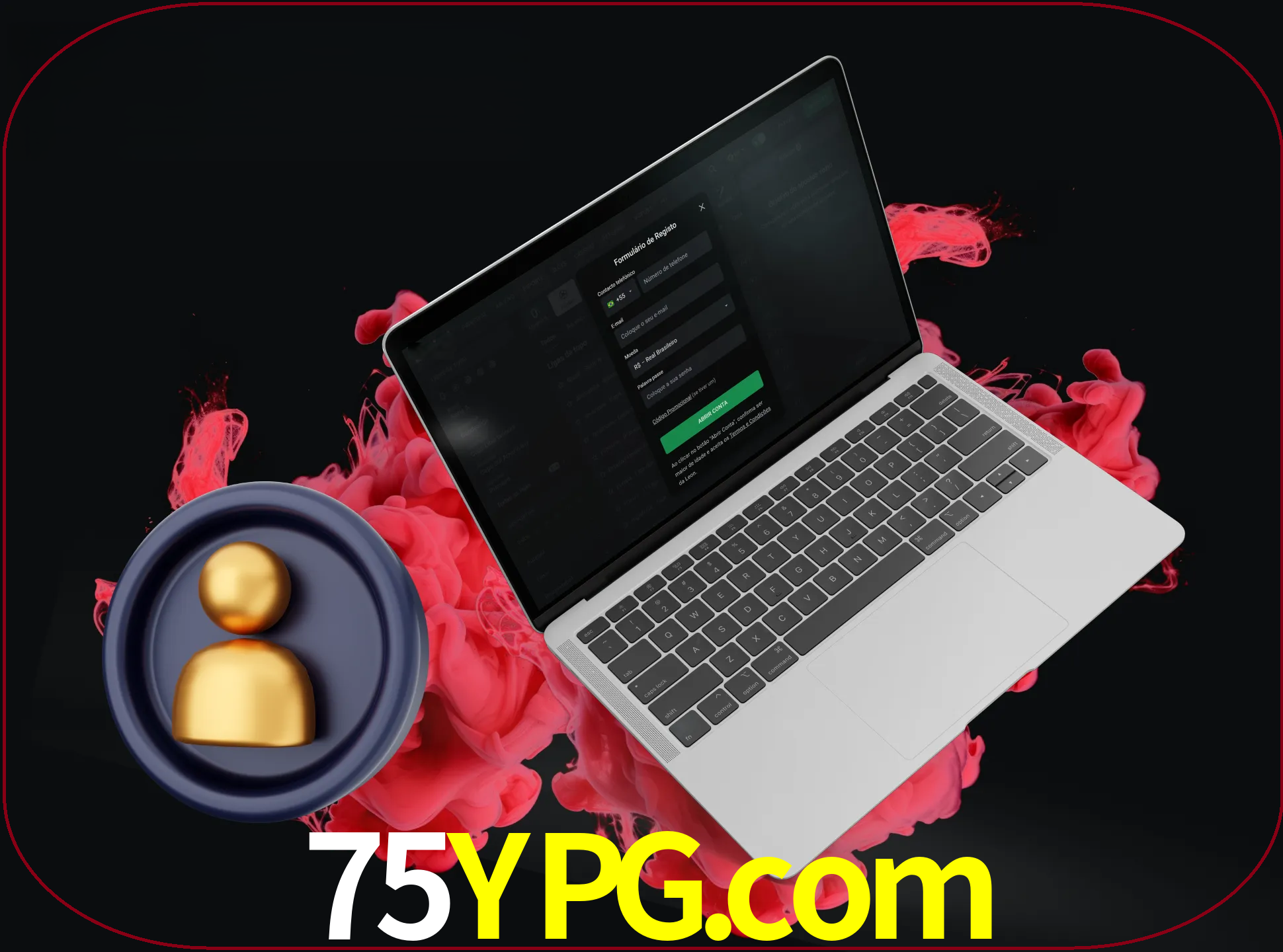 No cabeçalho do site 75ypg, clique no botão que o levará a um formulário especial onde terá de introduzir as suas informações actuais.