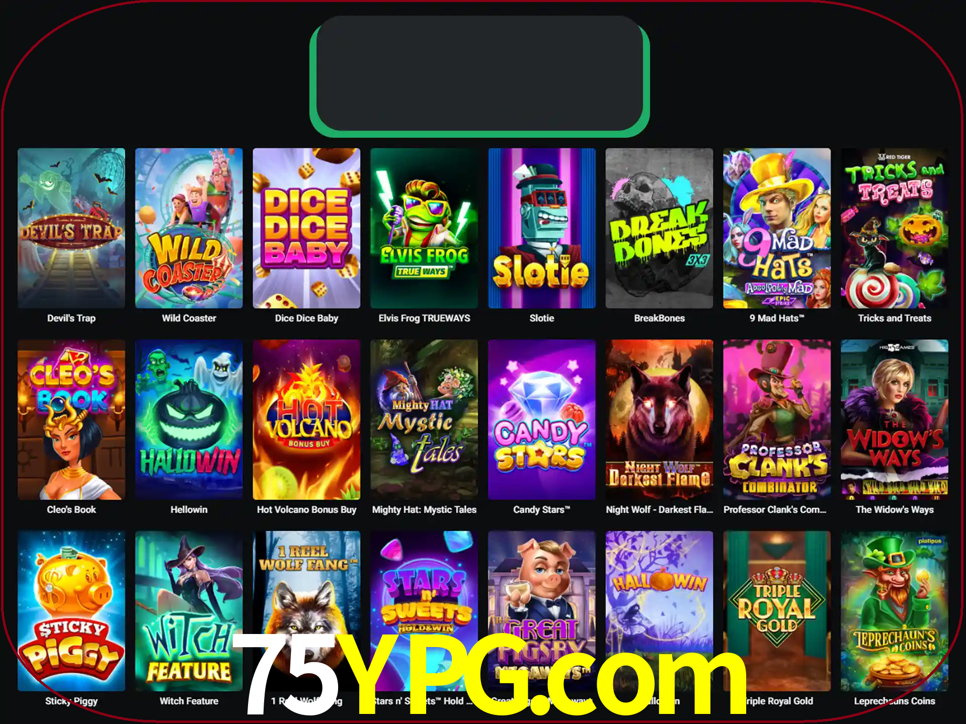 Procure por seus amados jogos de slot.