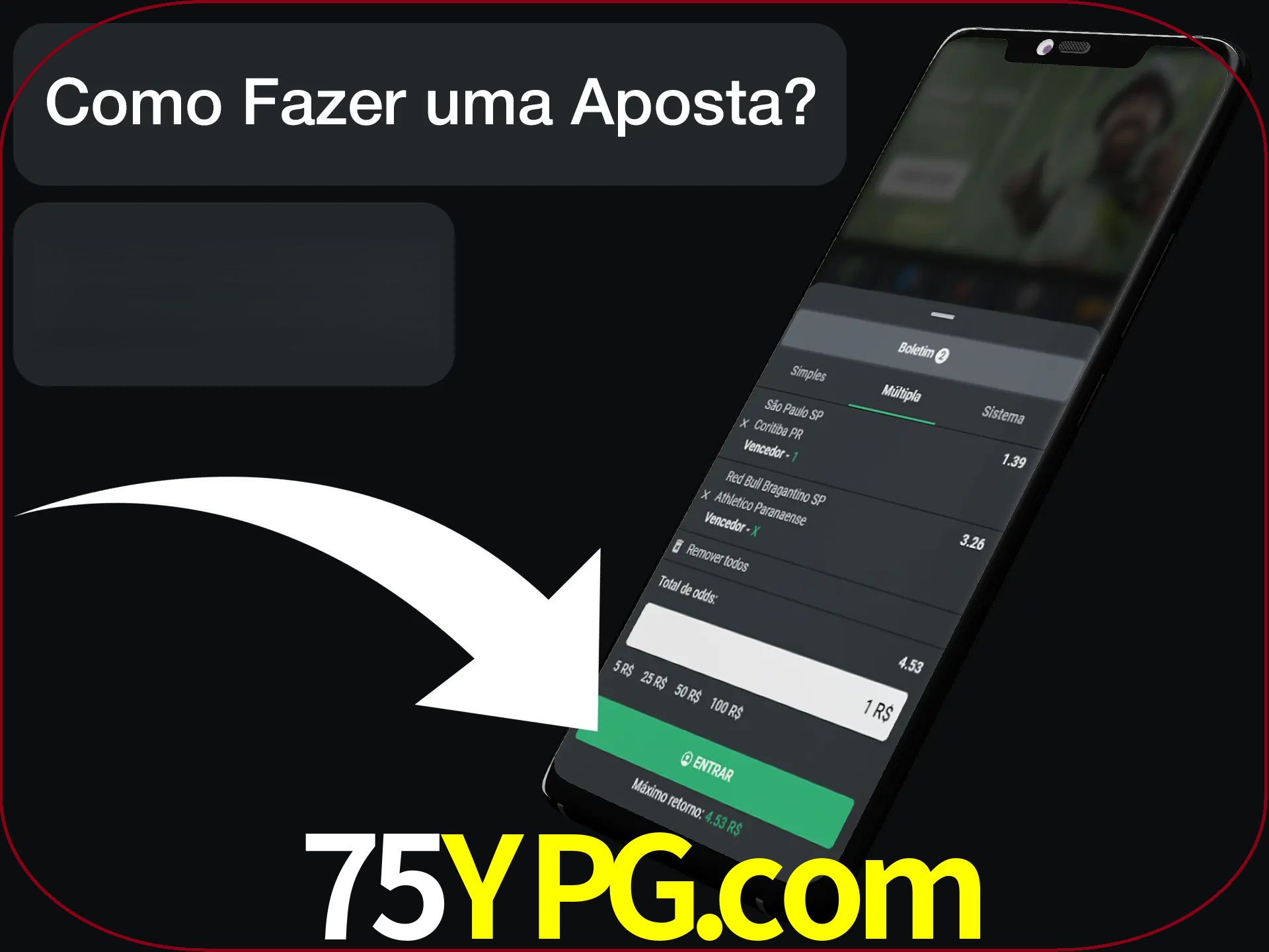 Preencha sua aposta e aguarde o resultado.